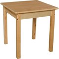 Wood Designs 24" Square Table with 22" Legs WD82422